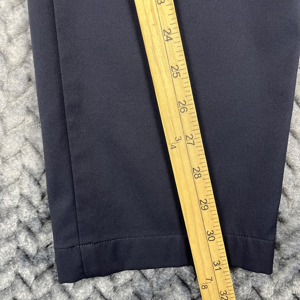 Theory Zaine SW Precision Pants Mens 34x31" Blue Slim Stretch Chino Performance - Picture 7 of 13